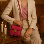 Trendy Red Mini Sling Bag for Women