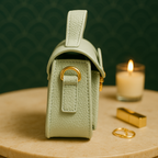 Light Green Mini Crossbody Bag for Women