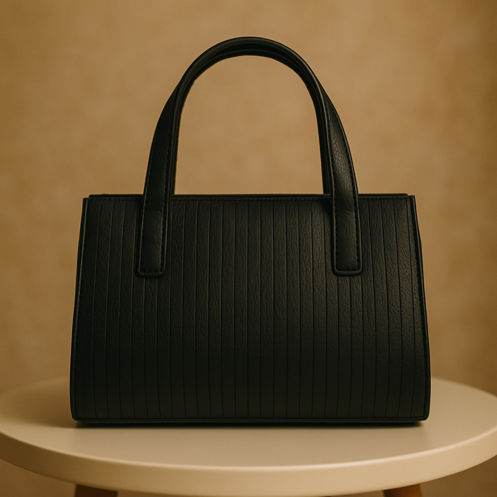 Elara Textura Classic Tote HandBag for Women-Premium PU Leather Elegant Handbag