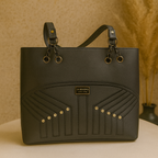Noir Luxe Tote Bag