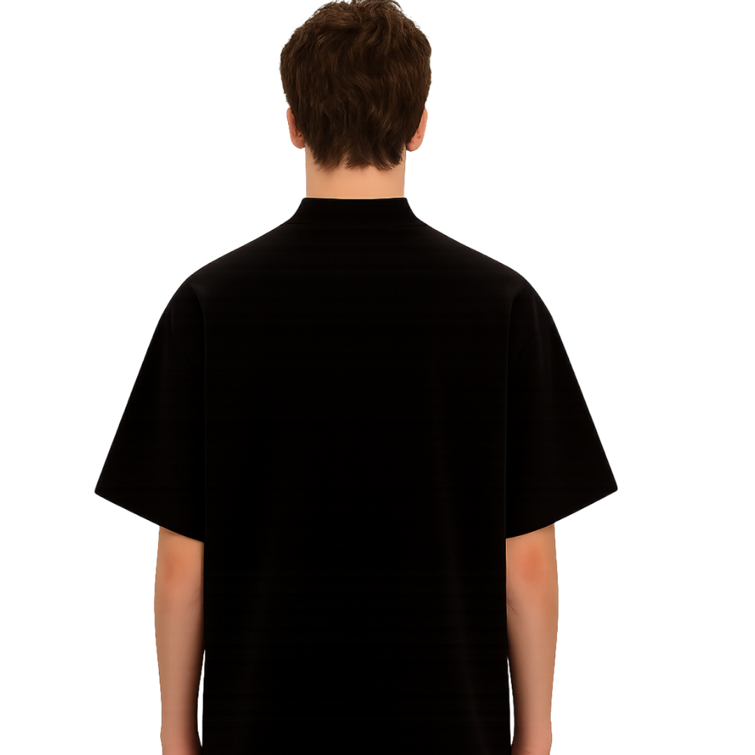 Men’s Oversized T-Shirt – Vintage Dogs Front Graphic