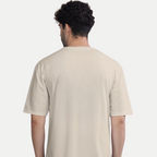 Men’s Oversized Graphic Tee – Abyss Thorn | Cream/White/Black/Grey