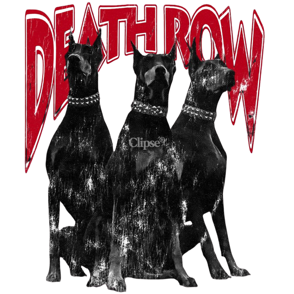 Men’s Oversized T-Shirt – Vintage Dogs Front Graphic