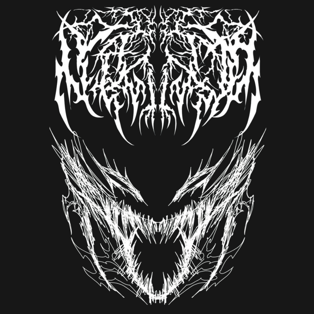 Men’s Oversized T-Shirt – VoidMaw Scream Front Graphic