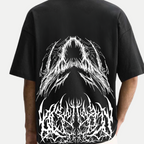 Men’s Oversized T-Shirt – VoidMaw Scream Front Graphic