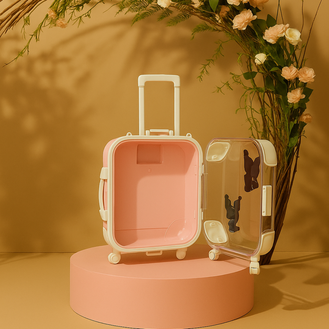 PandaPlay Kids Travel Trolley For Girls