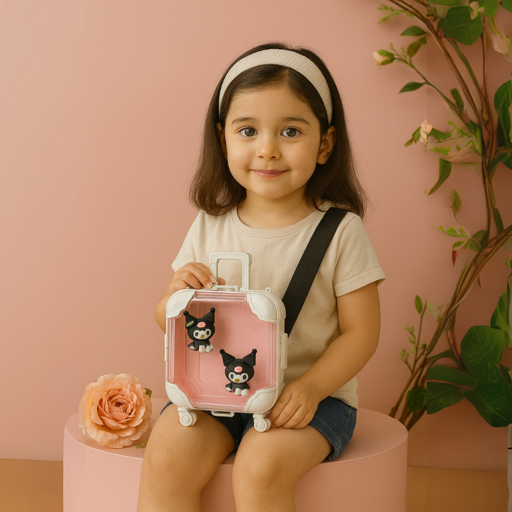 PandaPlay Kids Travel Trolley For Girls