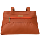 Blush Structured Tote Handbag For Women