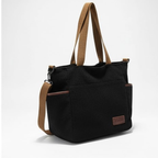 Corduroy Shoulder Tote Bag