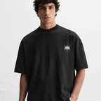 Mens-Oversized-Aether-Sigil-Metallic-Graphic-Tee